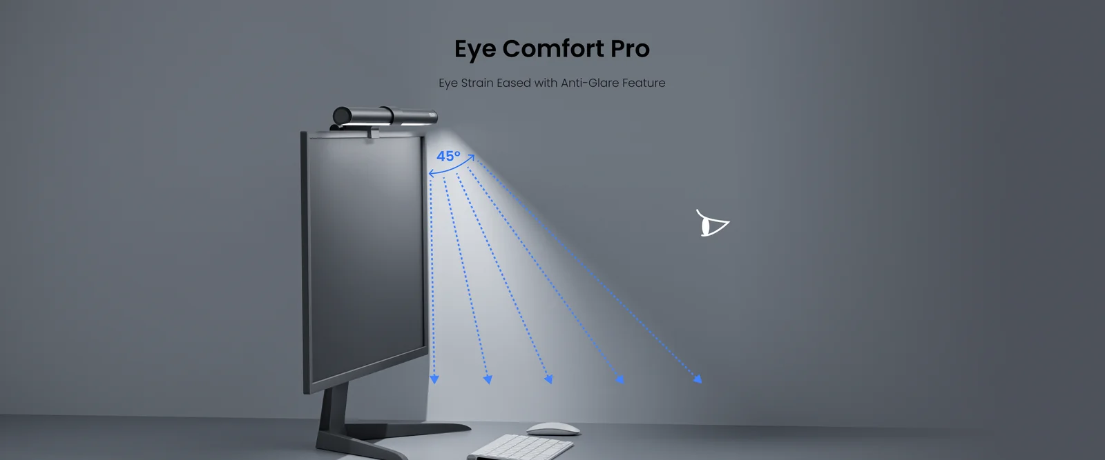 Yeelight Pura Lite feature panel showing simplified physical controls