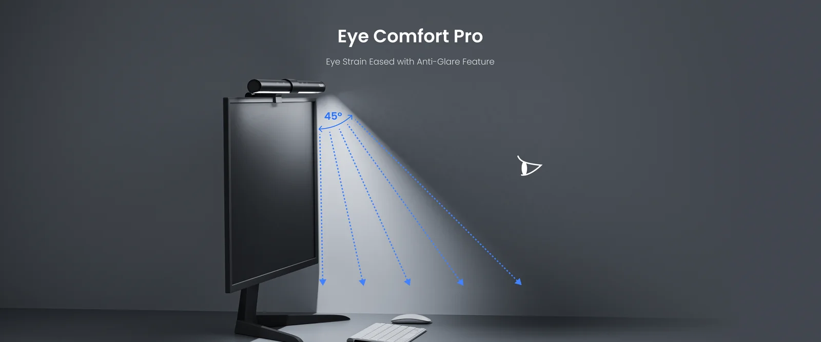 Yeelight Pura Pro feature panel showing wireless remote and controls