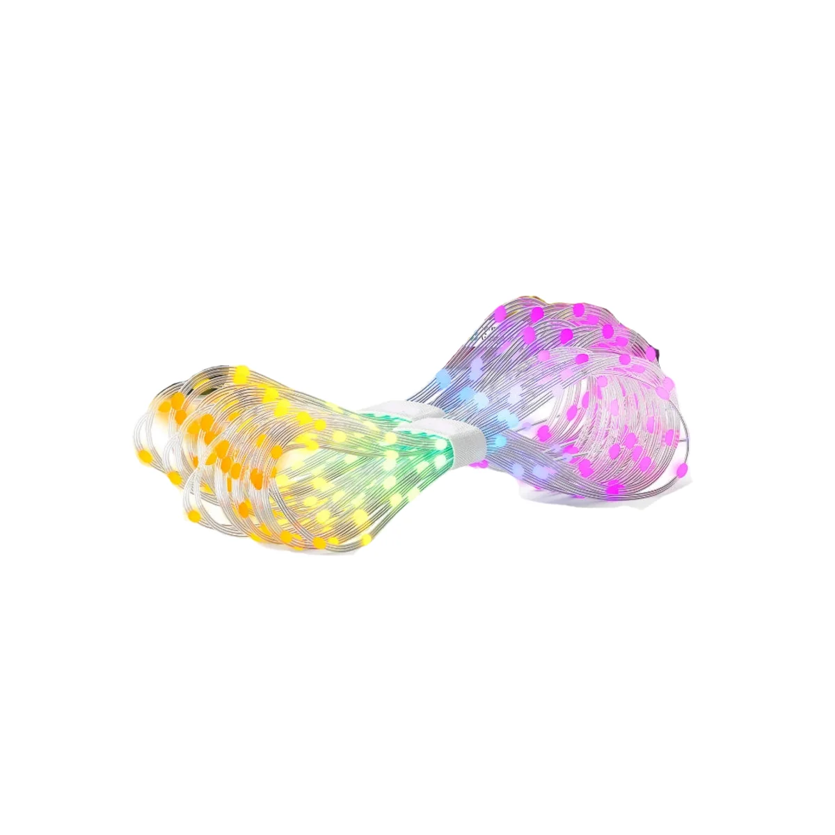 Yeelight Curtain Lights folded product transparent shot on white background